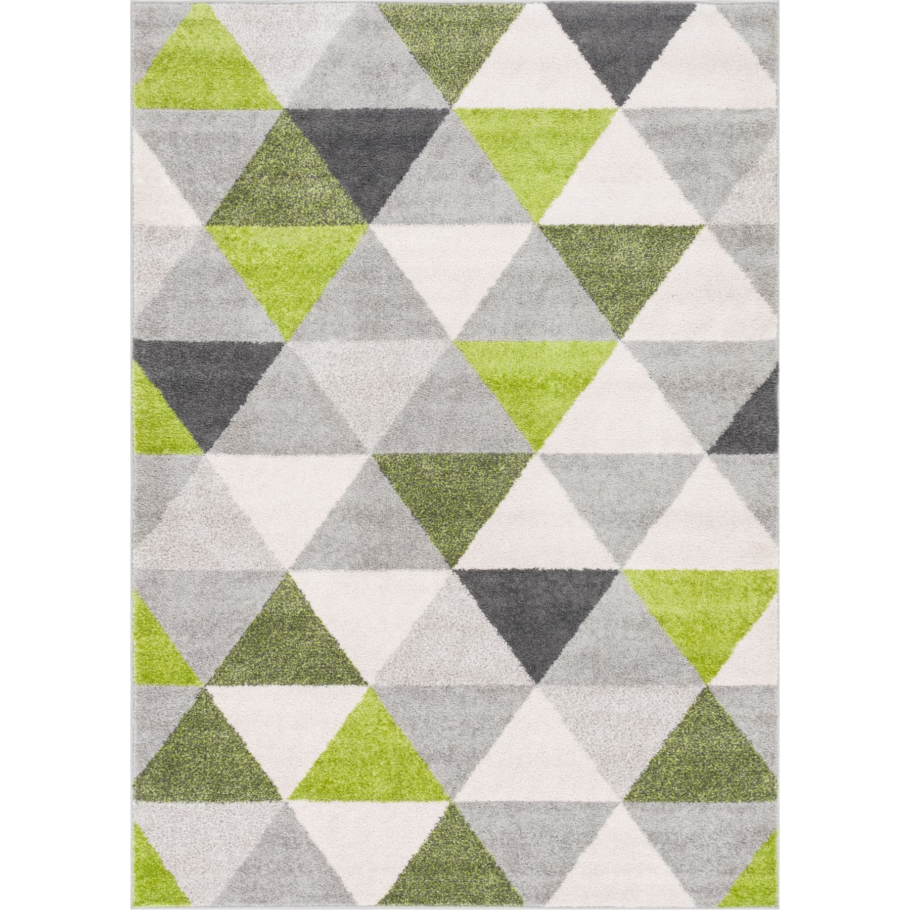 Well Woven Mid Century Modern Geometric Triangles Area Rug 3 X Well Woven Mid Century Modern Geometric Triangles Area