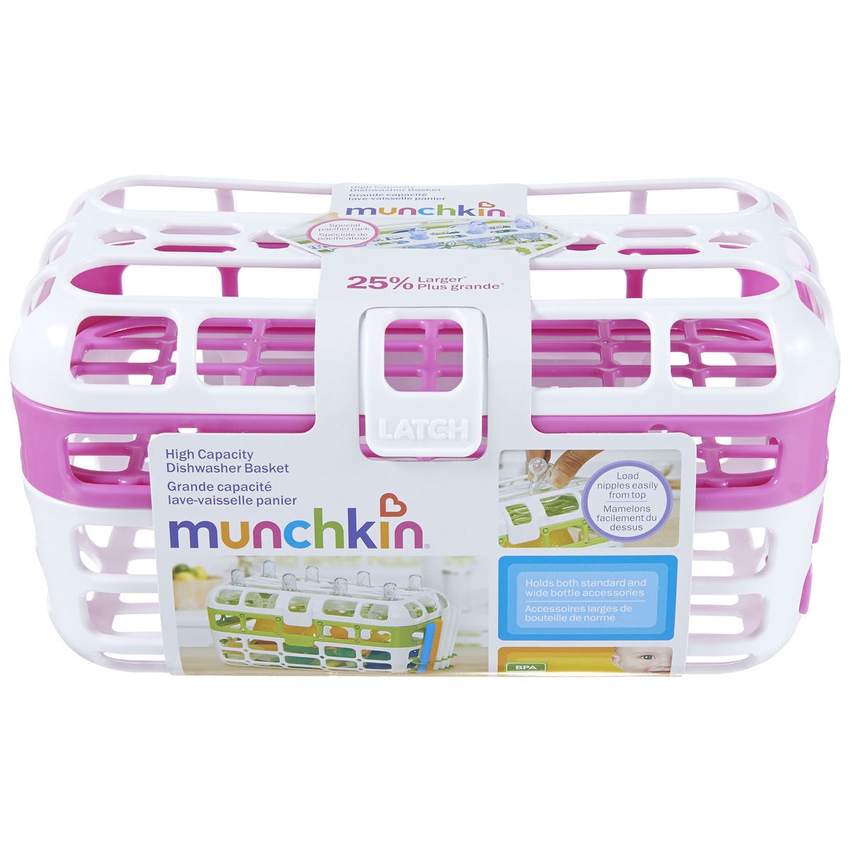 munchkin high capacity dishwasher basket