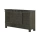 preview thumbnail 2 of 0, Abington Sliding Door Dresser in Weathered Charcoal