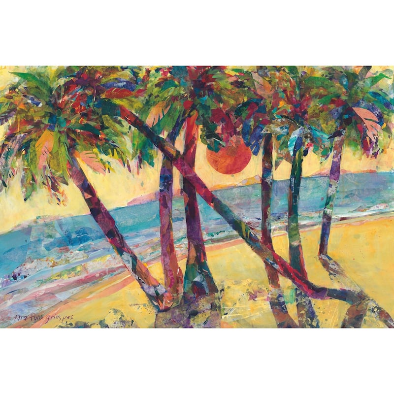Life in Tropics' Painting Print on Wrapped Canvas - Multi-Color