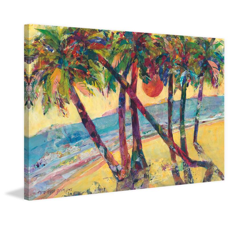 Life in Tropics' Painting Print on Wrapped Canvas - Multi-Color
