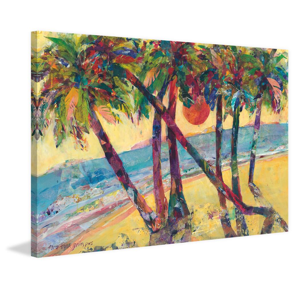 Life in Tropics' Painting Print on Wrapped Canvas - Multi-Color