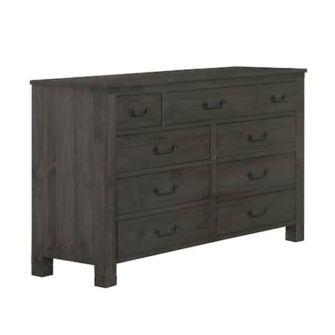 Abington Drawer Dresser in Weathered Charcoal
