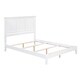 preview thumbnail 2 of 2, Madison King Traditional Bed in White