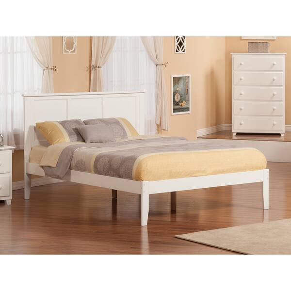 slide 2 of 4, Madison King Traditional Bed in White