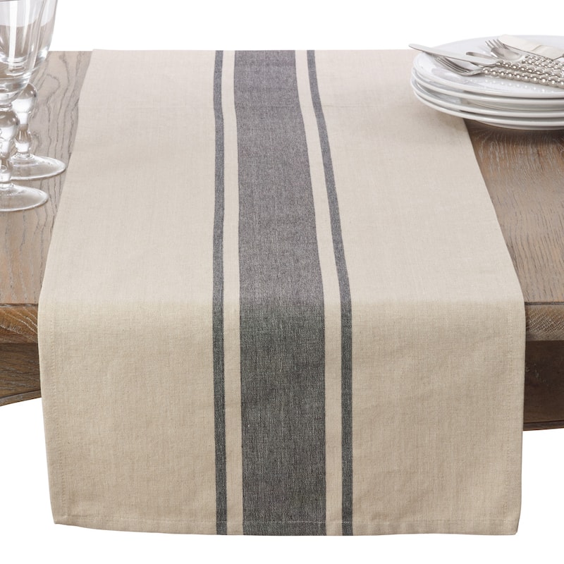 Banded Design Table Runner