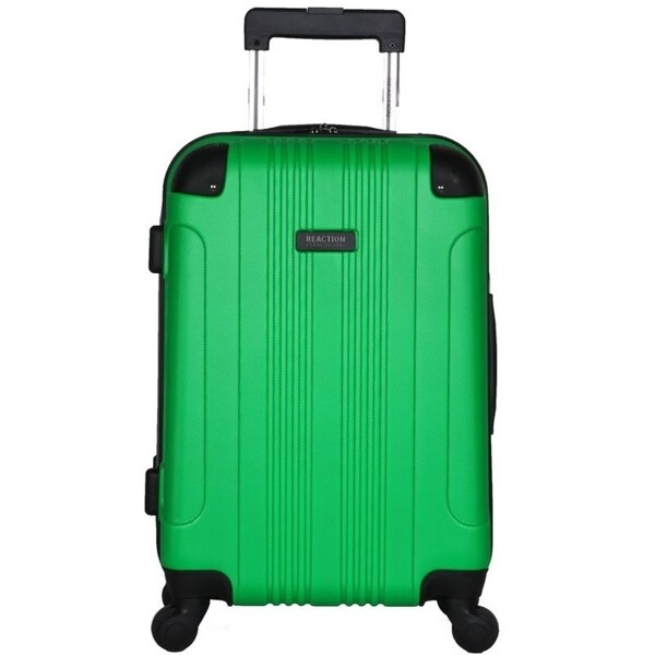 green carry on suitcase