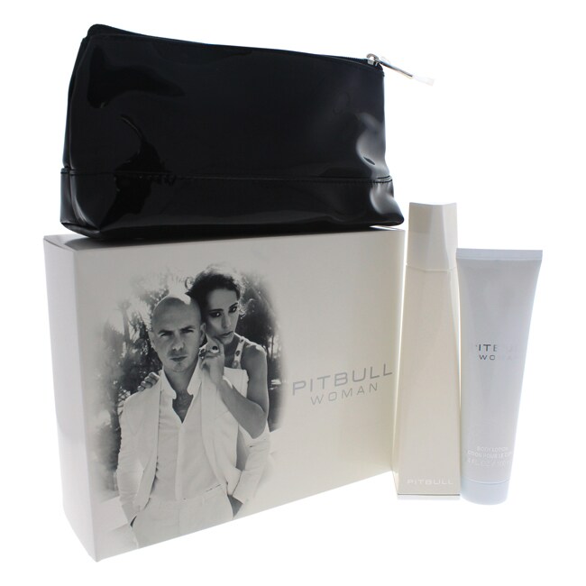 pitbull woman perfume gift set