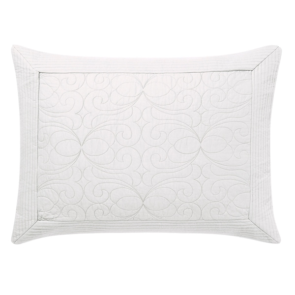 Tommy Bahama Nassau White Quilted Sham