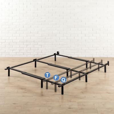 Priage by Zinus Compack 7 inch Twin/Full/Queen Adjustable Heavy Duty Bed Frame