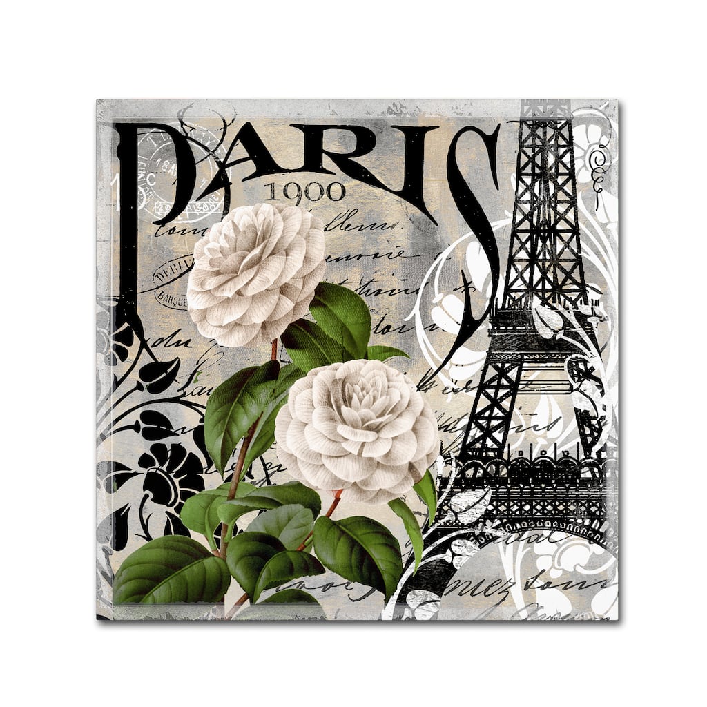 Color Bakery 'Paris Blanc II' Canvas Art