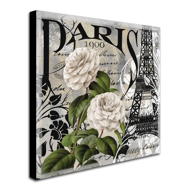 Color Bakery 'Paris Blanc II' Canvas Art