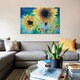 Shop iCanvas 'Supermassive Sunflowers' by Tanya Shatseva Canvas Print ...