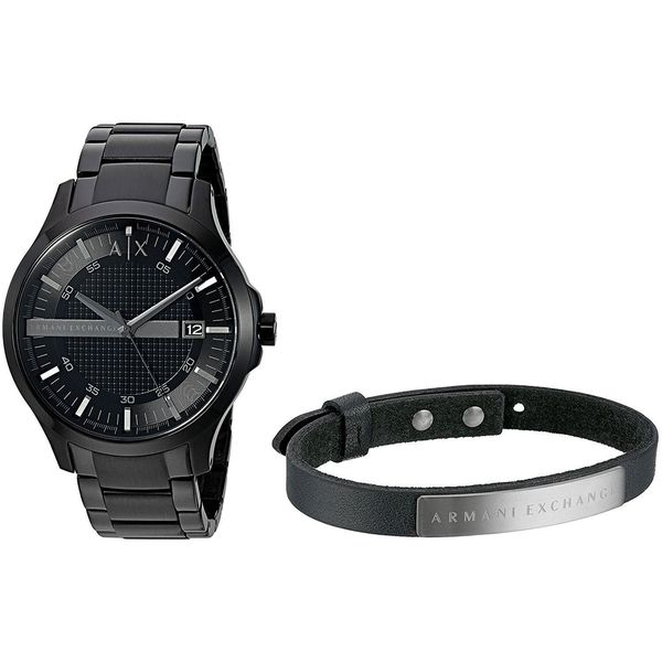 armani exchange watch and bracelet set