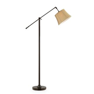 Taylor Antique Bronze Swing Floor Lamp, 65 inches high