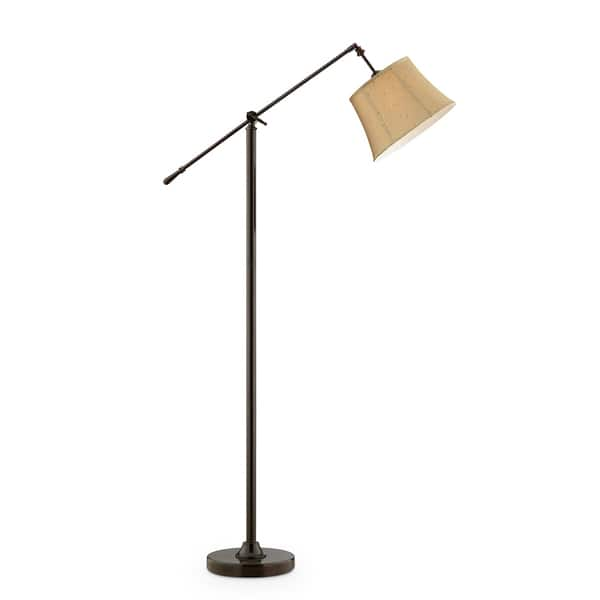 slide 1 of 1, Taylor Antique Bronze Swing Floor Lamp, 65 inches high