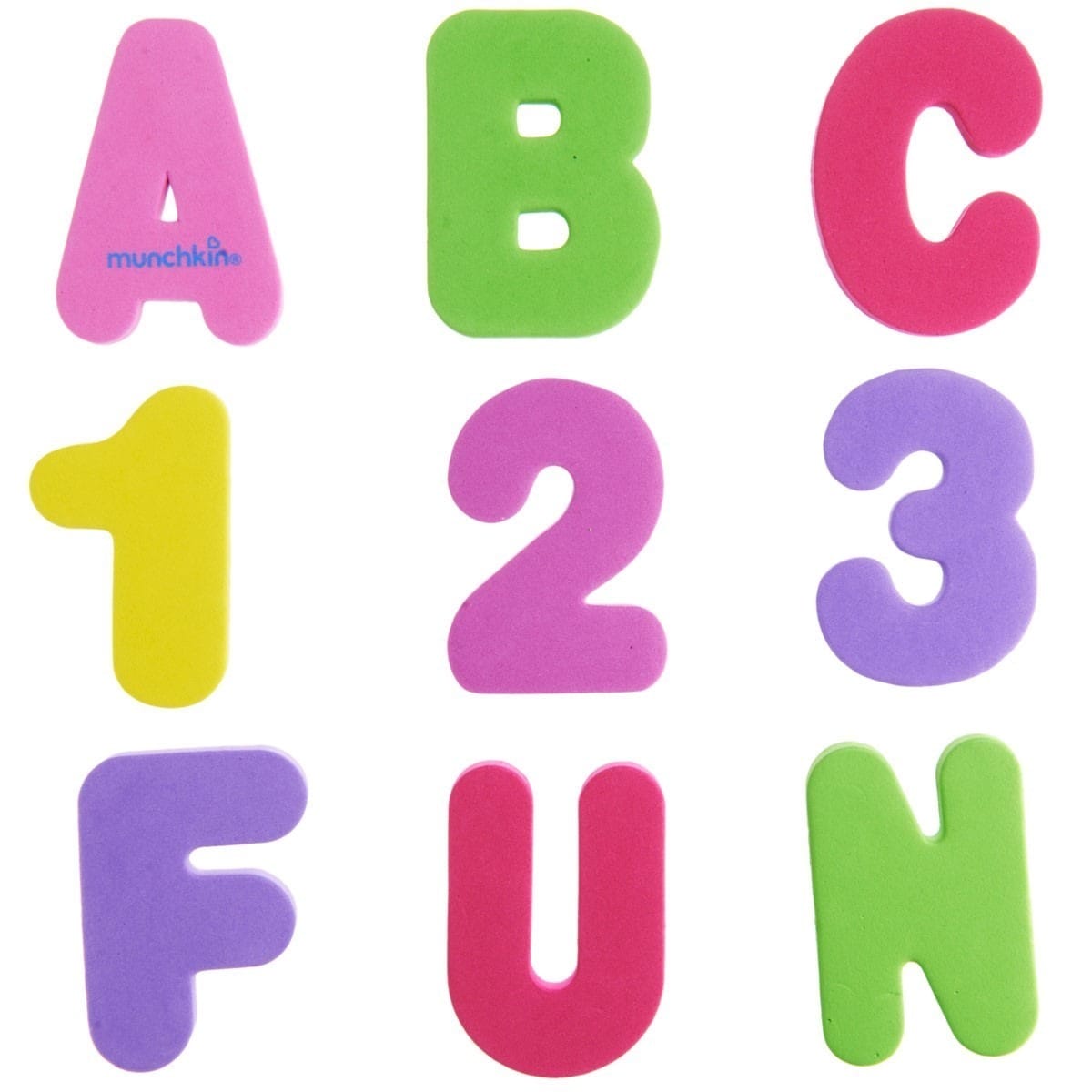 munchkin bath letters and numbers