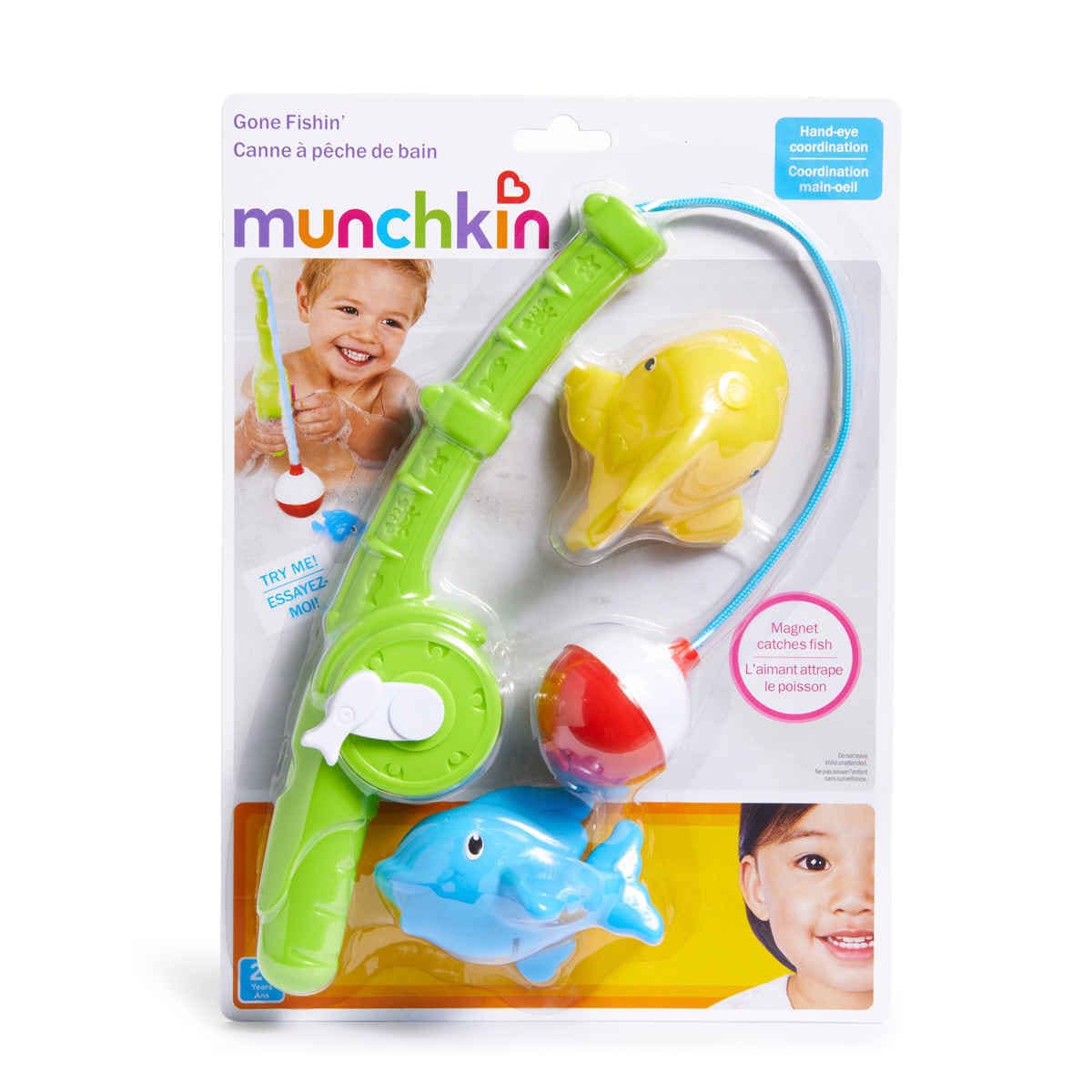 munchkin fishing toy