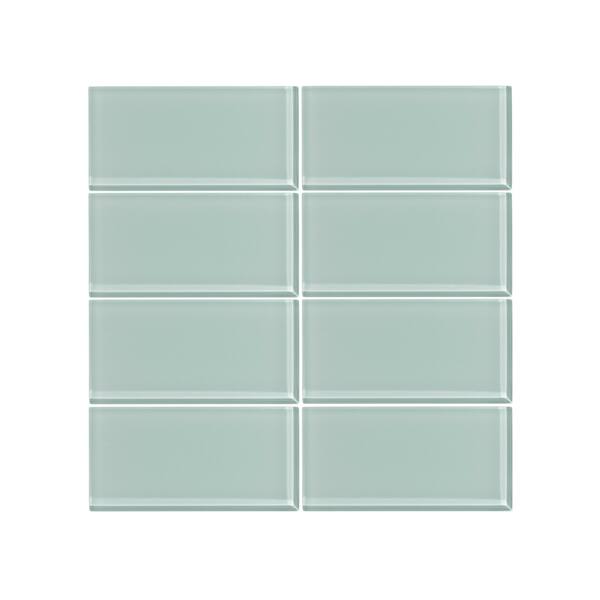 Vicci Design Seafoam Green Gl 3 Inch X 6 Subway Tiles Vicci Design Seafoam Green Gl 3