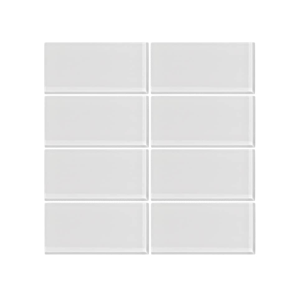 Vicci Design Ice White Gl 3 X 6 Subway Tile Vicci Design Ice White Gl 3 X 6 Subway Tile
