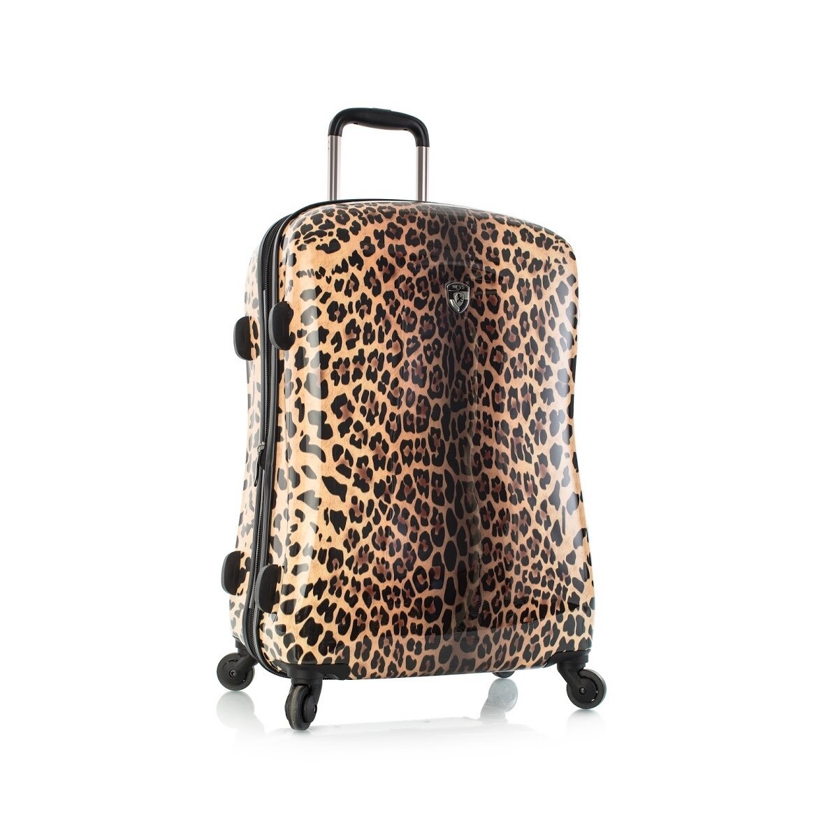 heys luggage leopard print