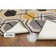 preview thumbnail 7 of 27, World Rug Gallery Contemporary Geometric Stripe Non-Slip Area Rug