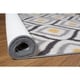 preview thumbnail 4 of 13, World Rug Gallery Modern Moroccan Design Nylon Nonslip Area Rug