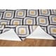 preview thumbnail 5 of 13, World Rug Gallery Modern Moroccan Design Nylon Nonslip Area Rug