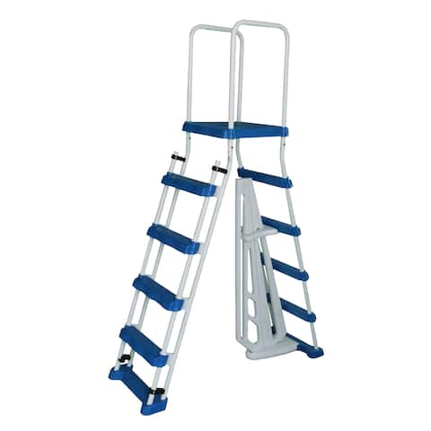 Heavy duty above ground pool ladder