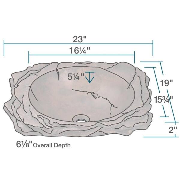 962 Bronze DropIn Sink with Faucet and PopUp Drain in Antique Bronze