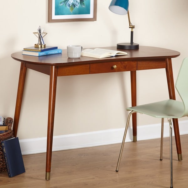 Simple Living Auburn Mid-Century Desk