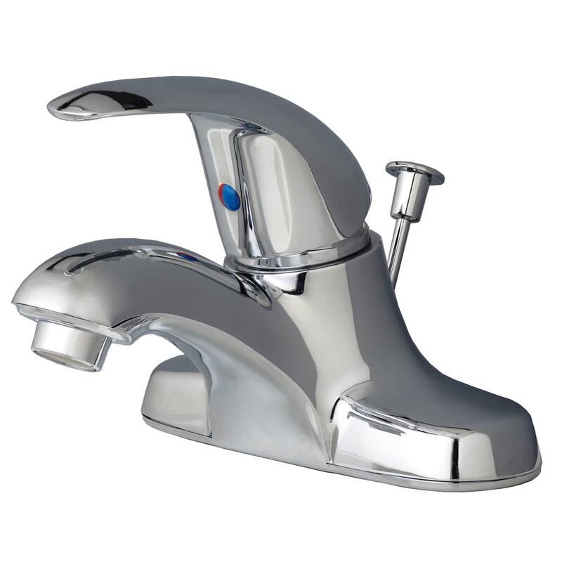 Builders Shoppe Classic Single Handle Centerset Lavatory Faucet with Pop-Up Drain