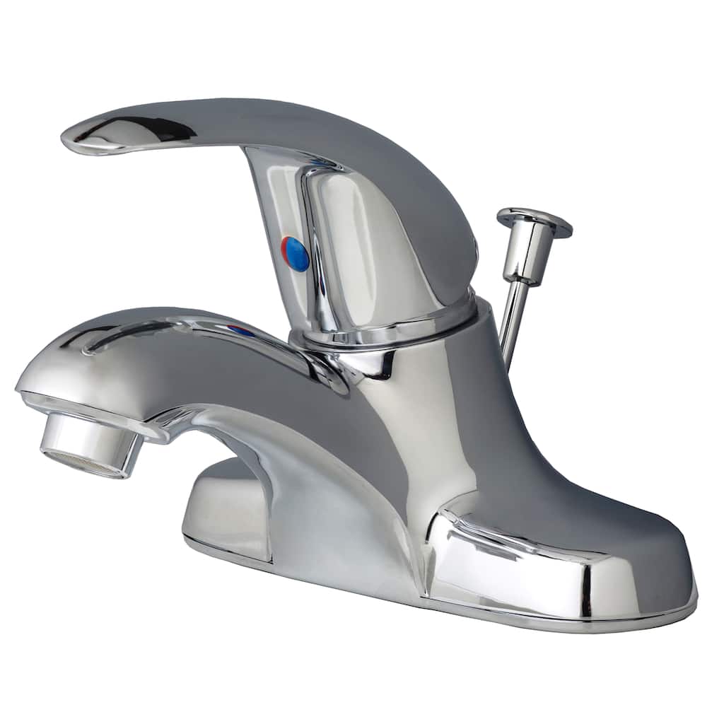 Builders Shoppe Classic Single Handle Centerset Lavatory Faucet with Pop-Up Drain