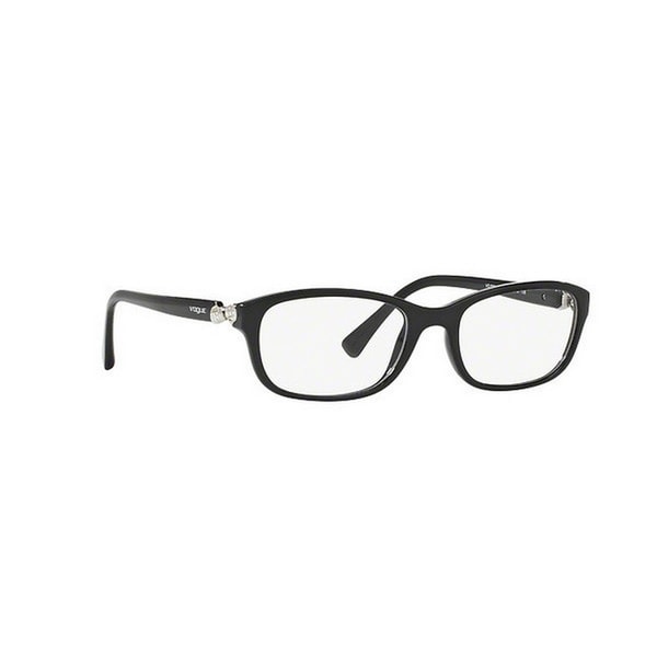 black and clear eyeglasses