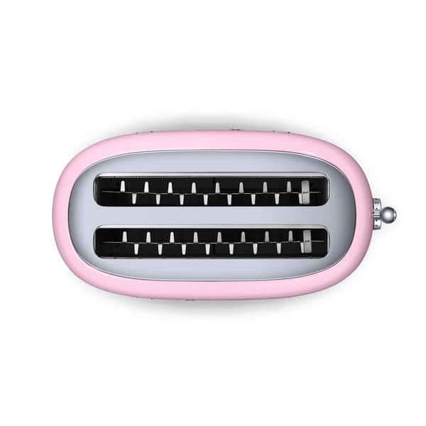 SMEG TSF02 4-Slice Toaster - Pink