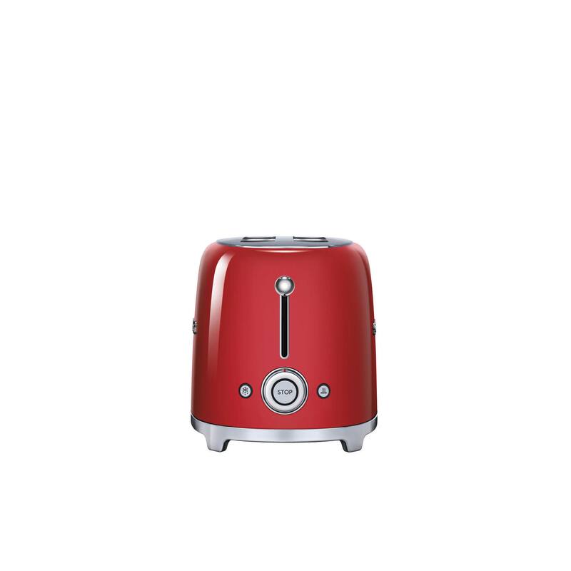 Smeg 50s Style 4-Slice Toaster, Red