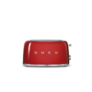 SMEG 4-Slice Toaster Red