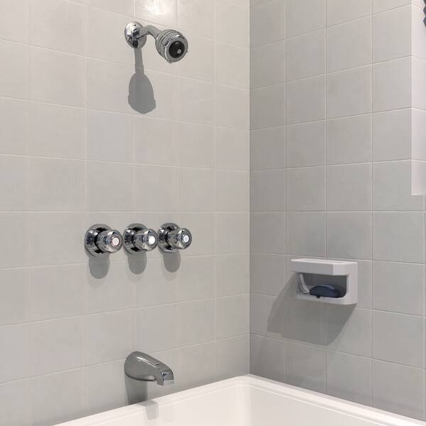 Shop Belanger 3060w 3 Handle Bathtub Shower Faucet Polished