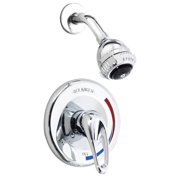 Shop 4792cp Polished Chrome 1 Handle Shower Faucet Overstock