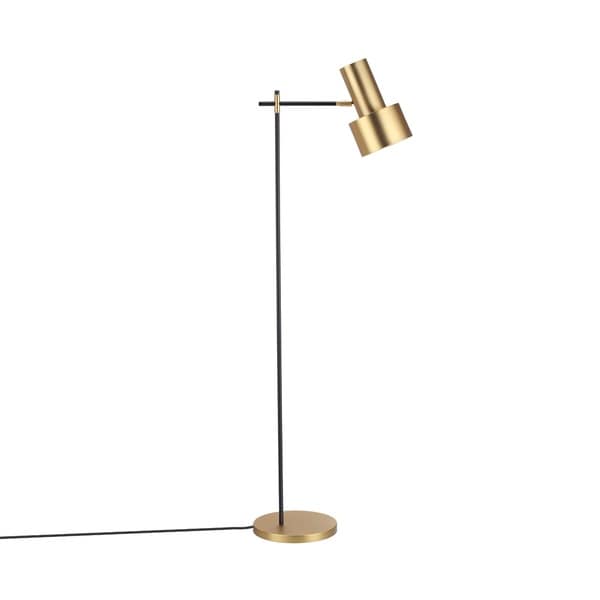 Hans Andersen Home Tumba Black/Gold Brass/Steel Floor Lamp