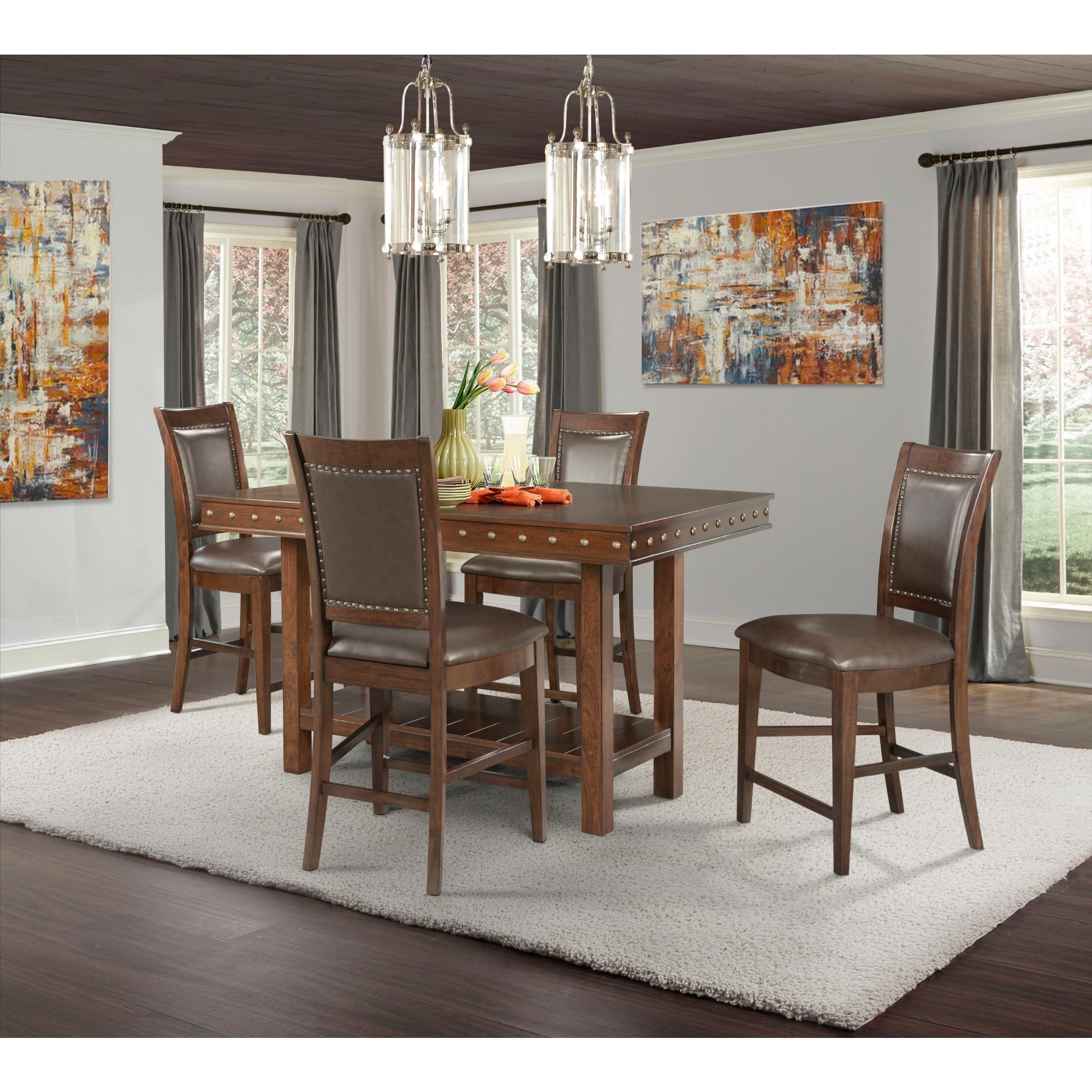 Pruitt counter dining set sale