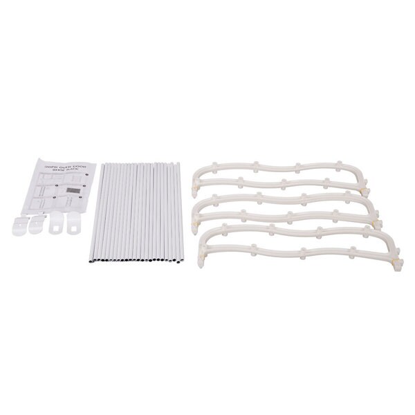 Wall-mounted White 12-Layer Shoe Rack