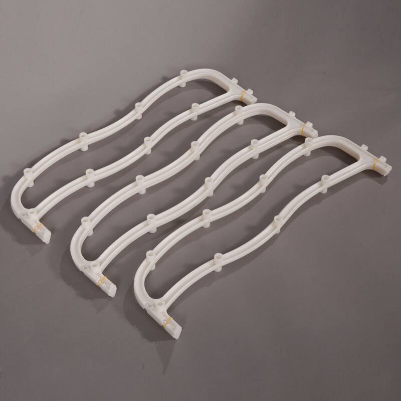Wall-mounted White 12-Layer Shoe Rack