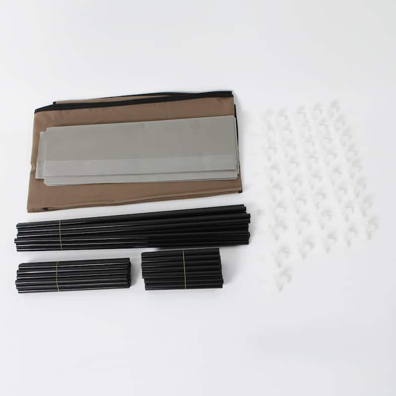 Fashionable Room-saving 9 Lattices Non-woven Fabric Shoe Rack Coffee
