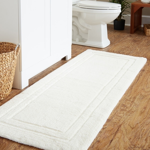 Erigeron Non-Slip Bath Mats Indoor Outdoor Doormats 2-Piece Set Chenille Shaggy