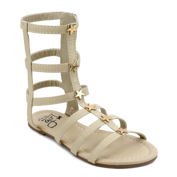 girls tall gladiator sandals