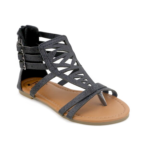 rubber gladiator sandals