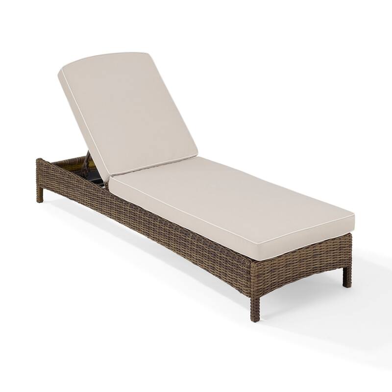 Crosley Bradenton Chaise Lounge with Sand Cushions
