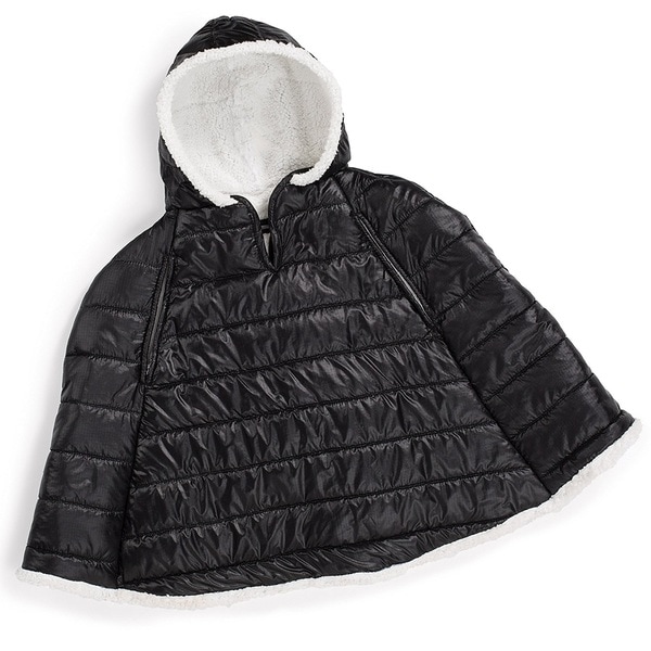 Shop Summer Infant Black Sherpa Puffer Carseat Coat Free Shipping On