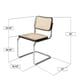 preview thumbnail 2 of 3, Breuer Chair Company Cesca Cane Dining Chair in Chrome and Honey Oak